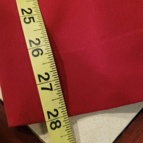 CHICO'S 1P Flare Career Dress Pants Cranberry EUC - Picture 13 of 15